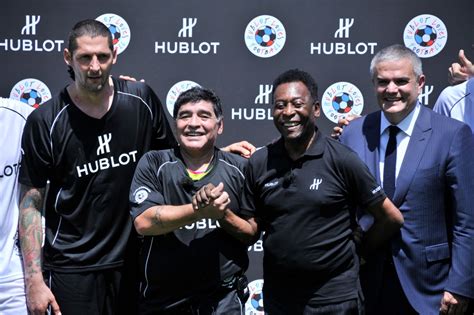 Pelé and Maradona Friendly Game Hosted by Hublot [PHOTOS]